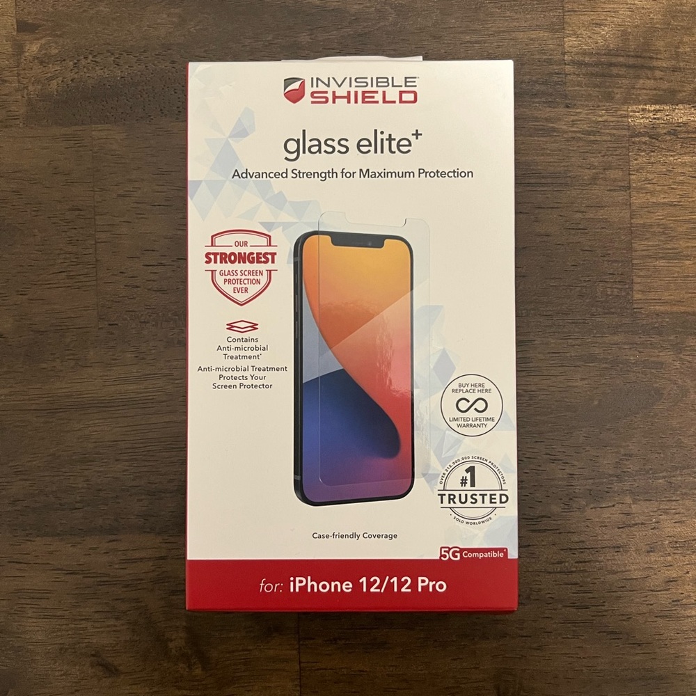 Zagg iPhone 12/12 Pro screen protector